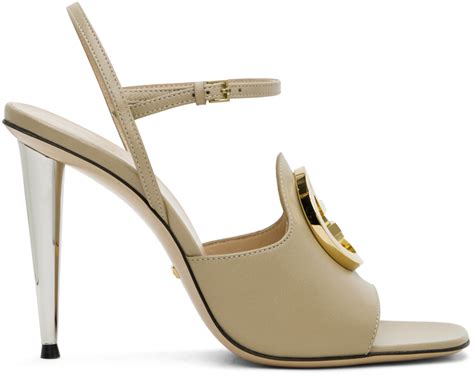 sandales gucci beige|gucci transparent sandals.